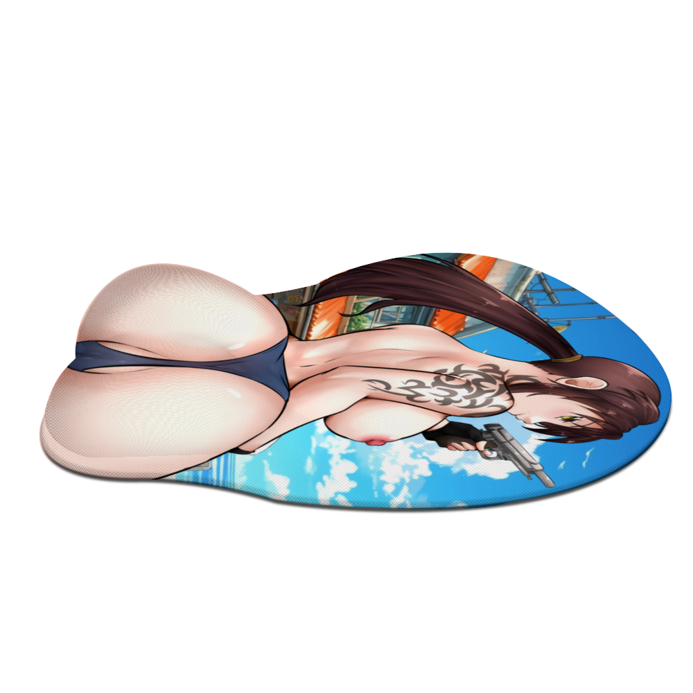 Revy Booty NSFW 3D Mousepad