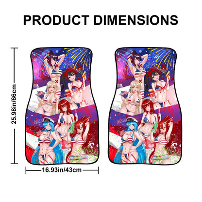 Americana Car Floor Mats