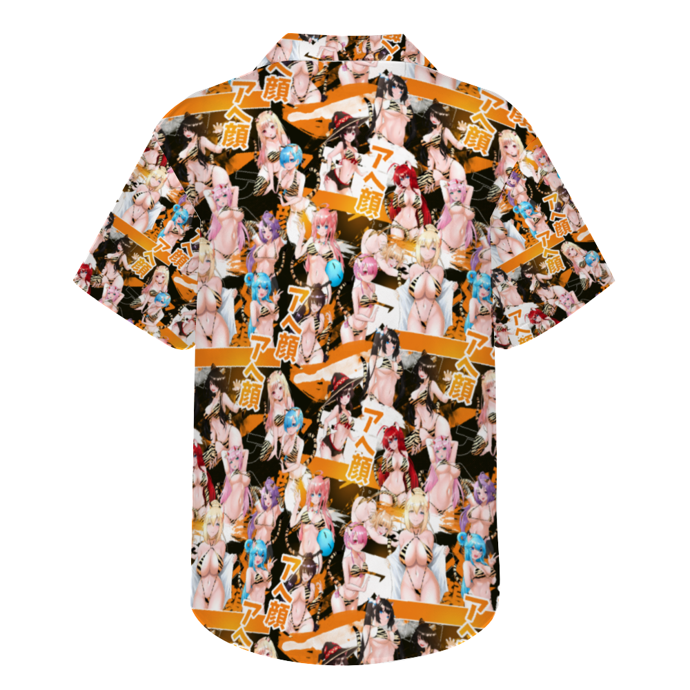 Tiger Girls Short Sleeve Hawaiian Shirt