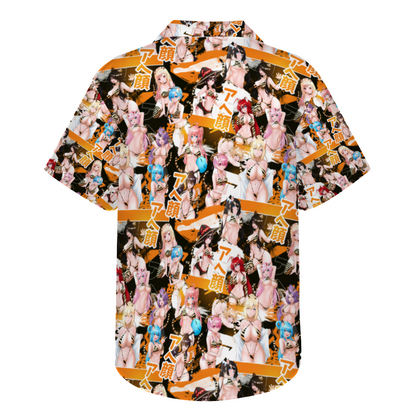 Tiger Girls Short Sleeve Hawaiian Shirt