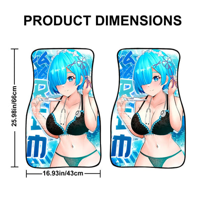 Rem Nurse Lingerie Car Floor Mats