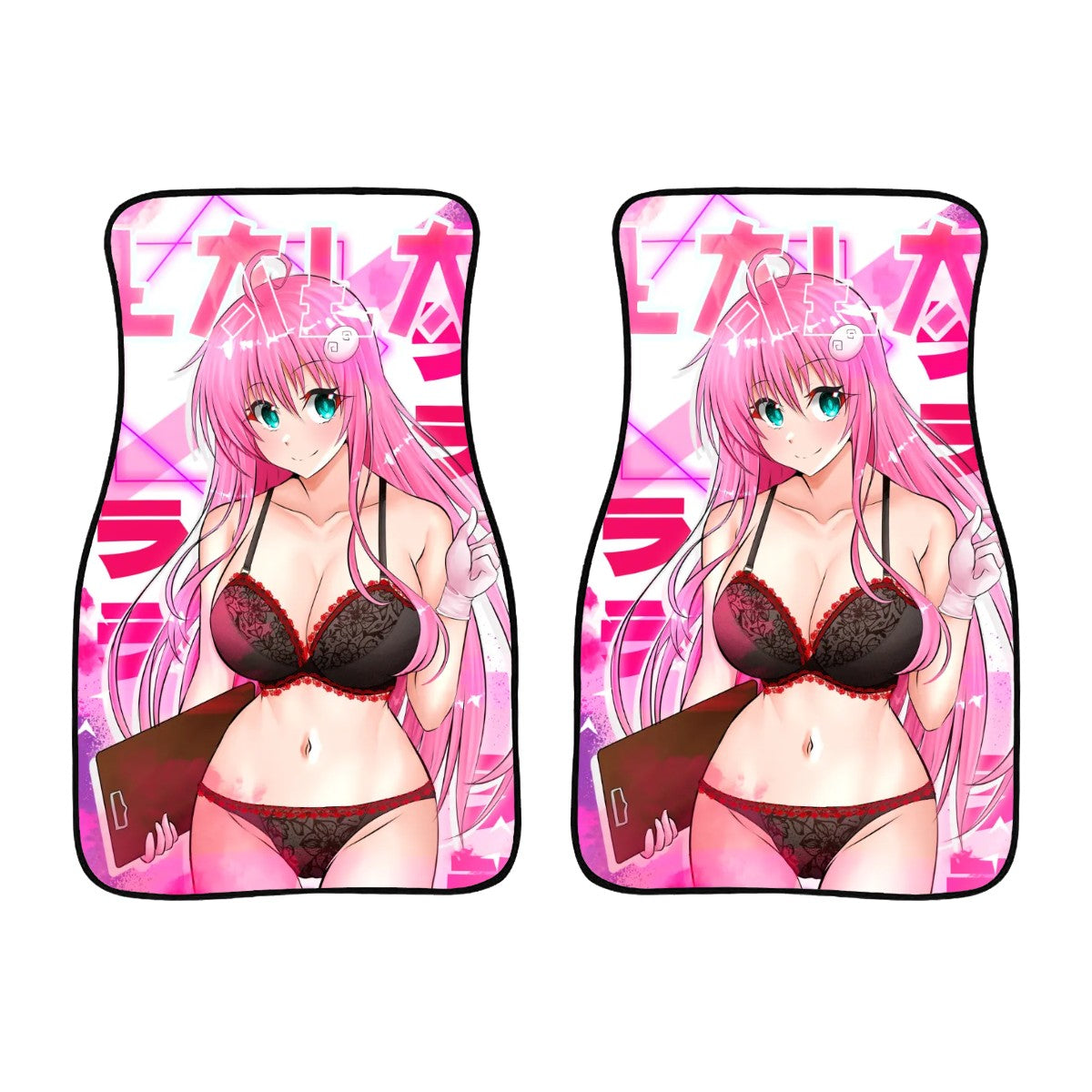 Lala Deviluke Nurse Lingerie Car Floor Mats