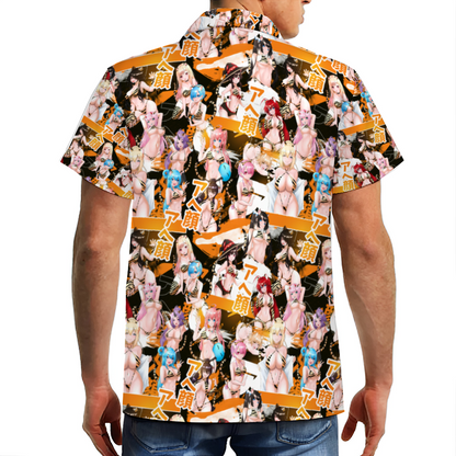 Tiger Girls Short Sleeve Hawaiian Shirt