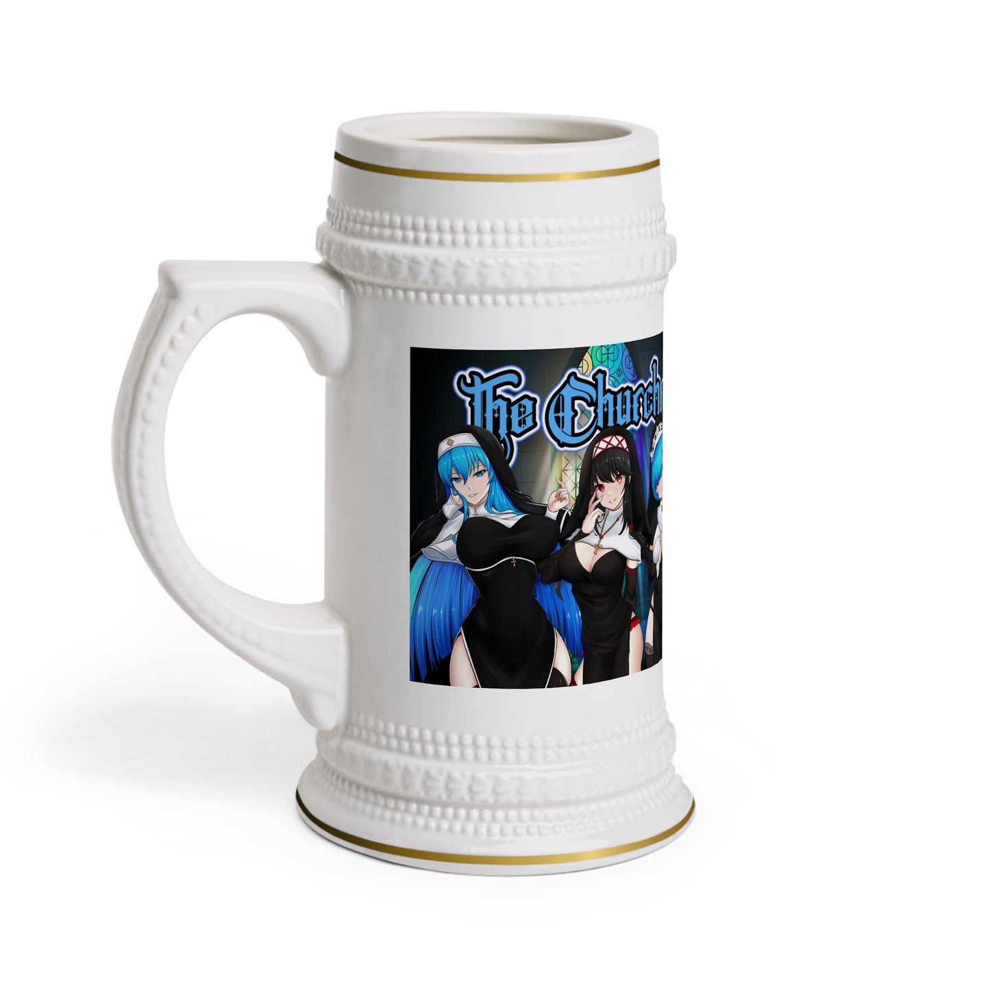 Holy Waifus Beer Stein