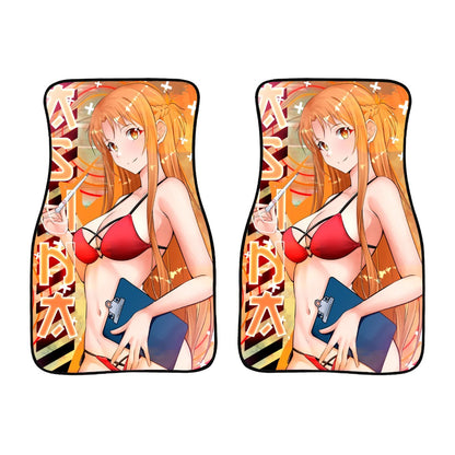 Asuna Nurse Lingerie Car Floor Mats