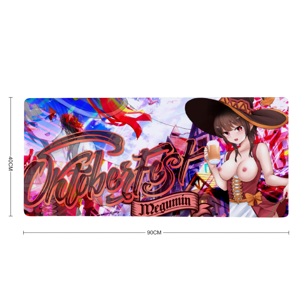 Megumin Oktoberfest NSFW Desk Mat