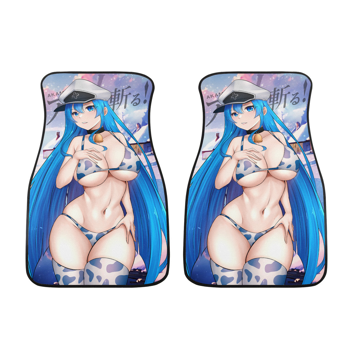 Esdeath Cowgirl Car Floor Mats