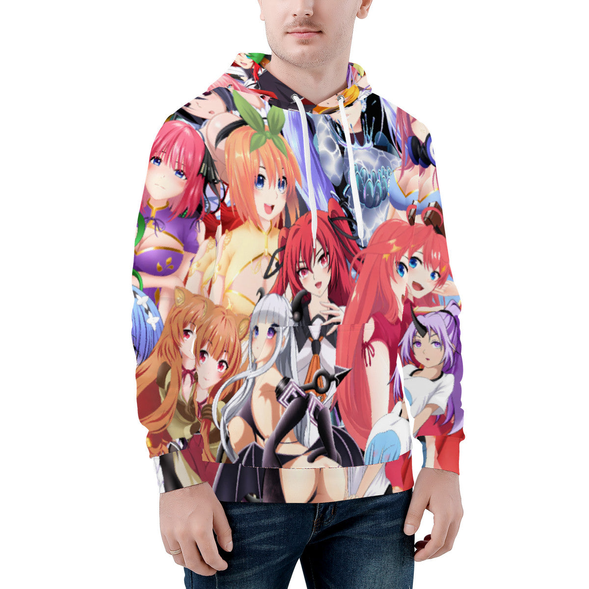Waifu All Over Print Hoodie