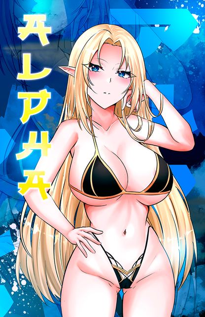 Alpha Graphic Poster