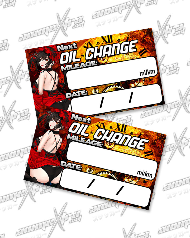 BAWC Kurumi Oil Change Sticker