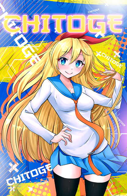 Chitoge Graphic Poster