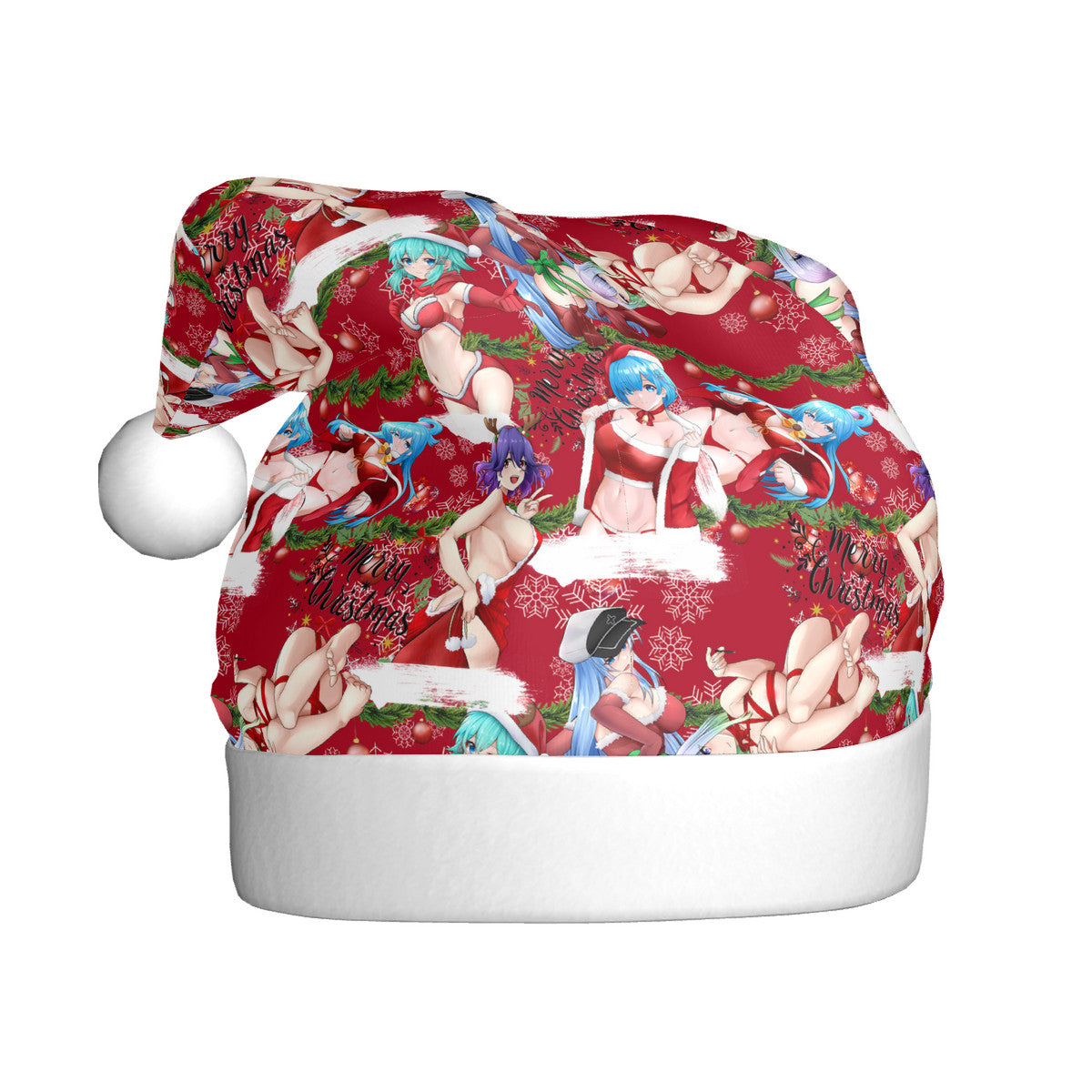 Waifu Xmas Plush Christmas Hat