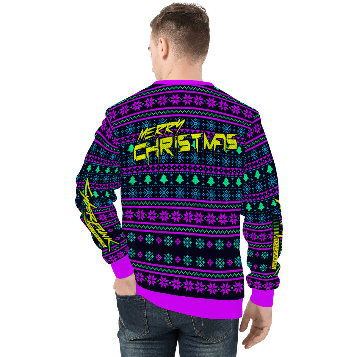 Cyberpunk Ugly Xmas Sweater