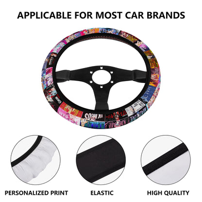 Weeb Slaps Steering Wheel Cover
