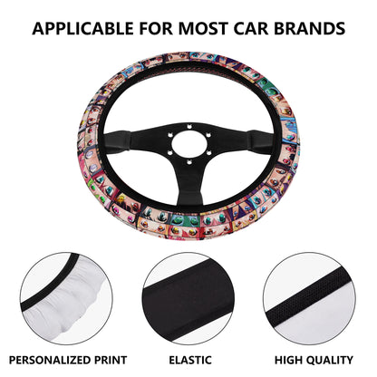 Eye Slaps Steering Wheel Cover