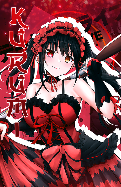 Kurumi Date A Live Graphic Poster