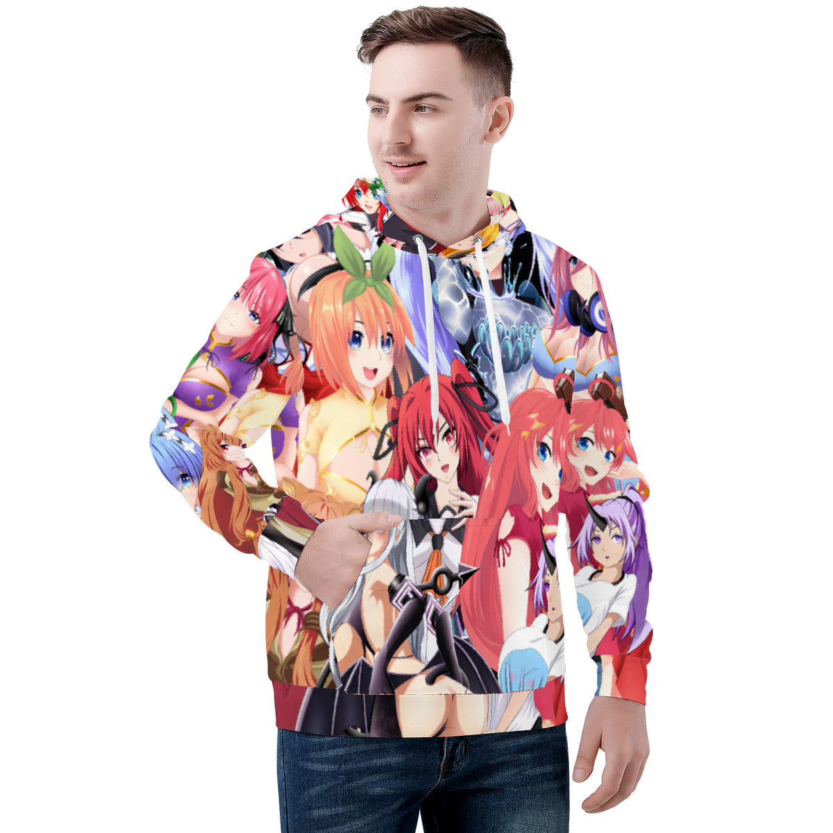 Waifu All Over Print Hoodie