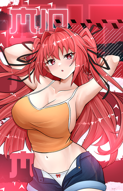 Mio Naruse Graphic Poster