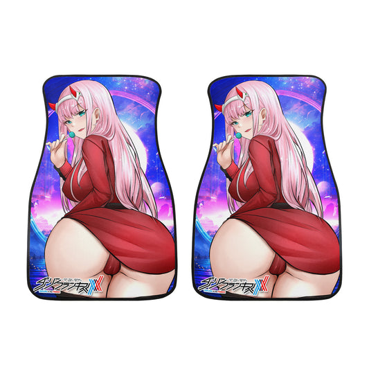 Zero Two Big Booty Car Floor Mats