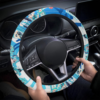 Hatsune Miku Steering Wheel Cover