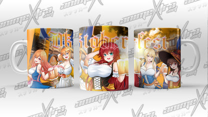 Oktoberfest Waifus v1 Color Changing Mugs