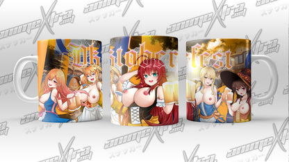 Oktoberfest Waifus v1 Color Changing Mugs