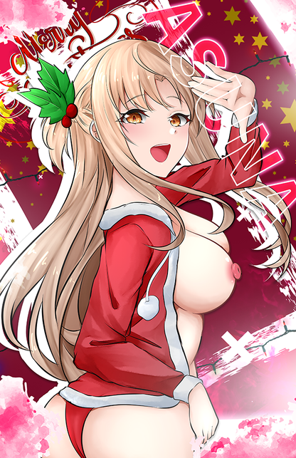 Xmas Asuna Graphic Poster