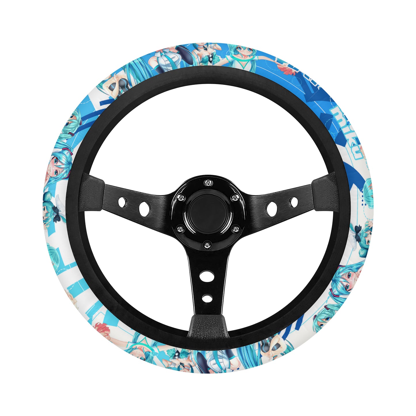 Hatsune Miku Steering Wheel Cover