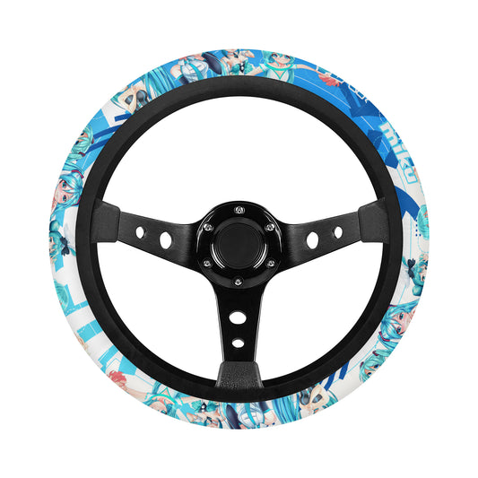 Hatsune Miku Steering Wheel Cover