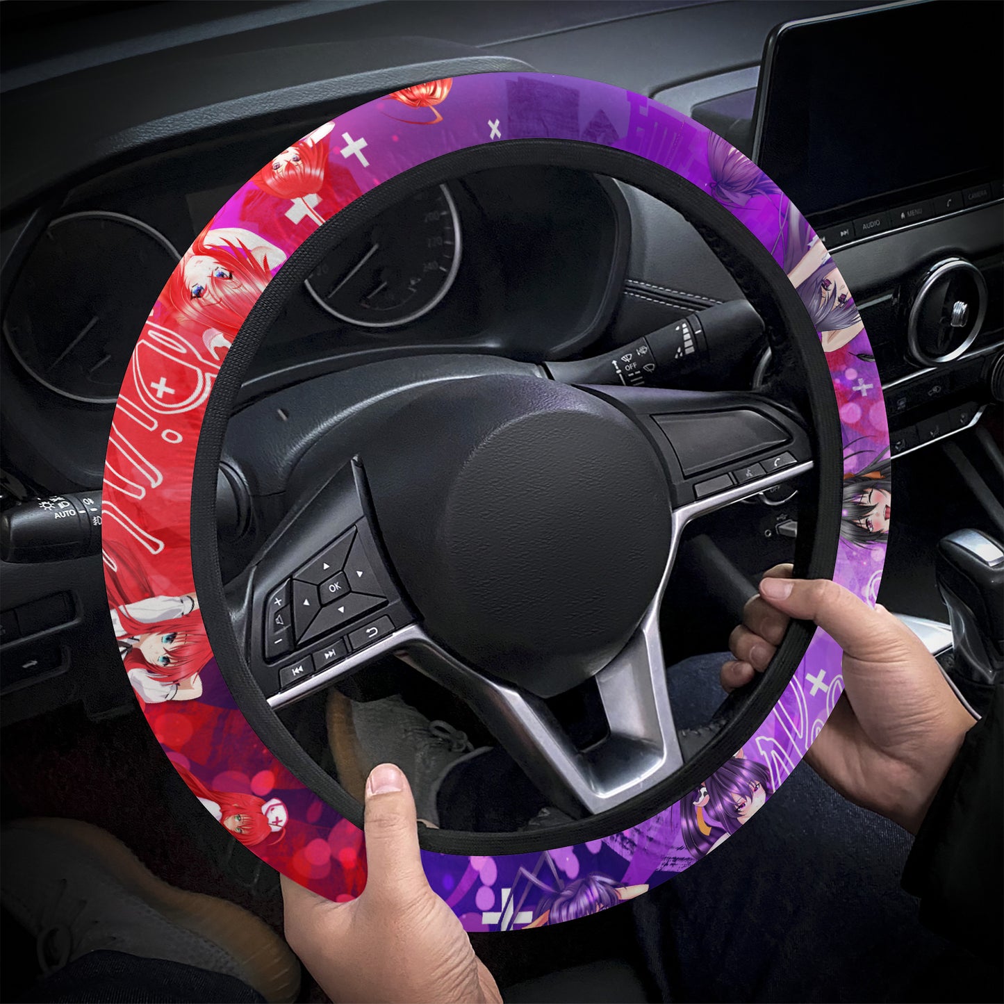 Akeno Rias Steering Wheel Cover