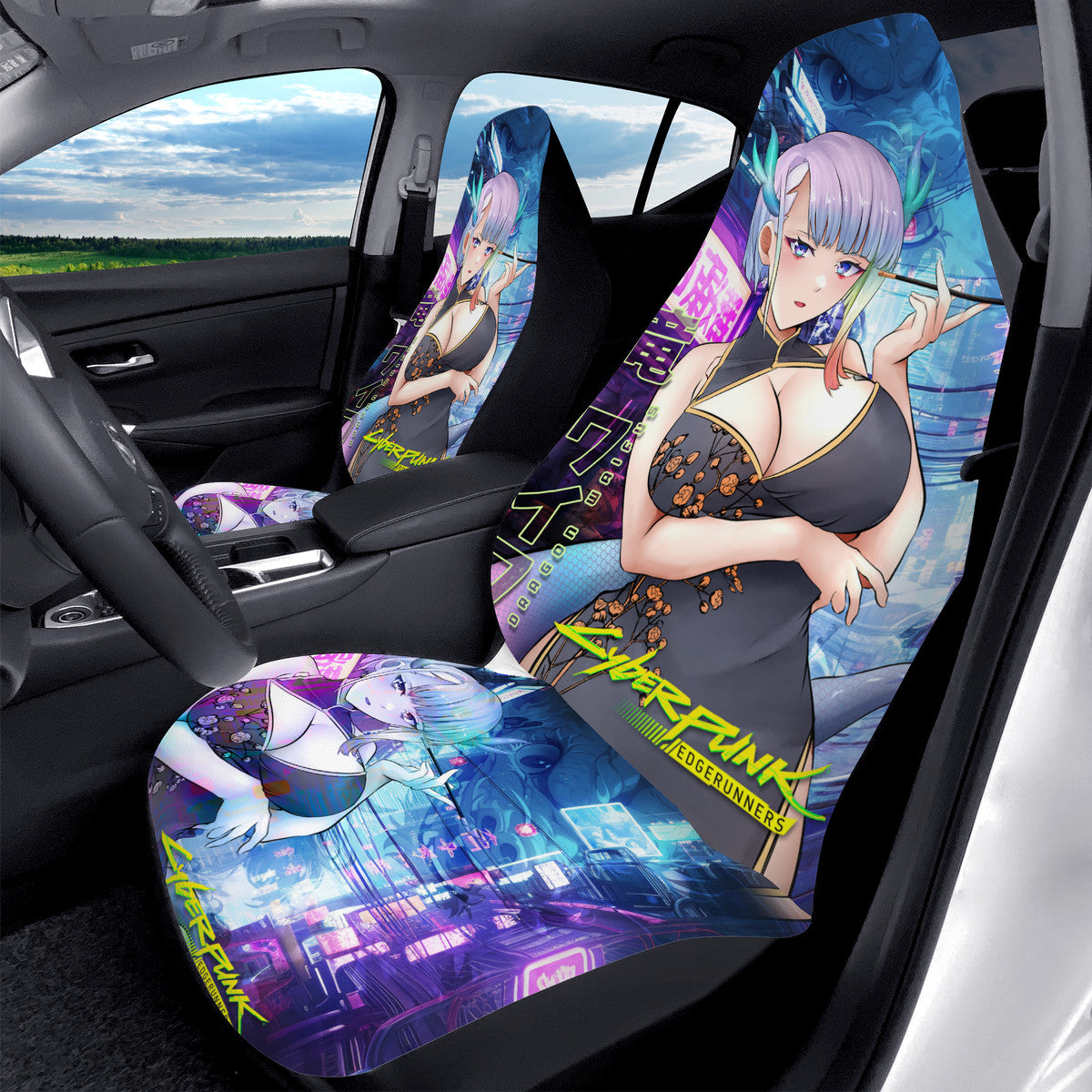 Lucy Dragon Car Seat Covers