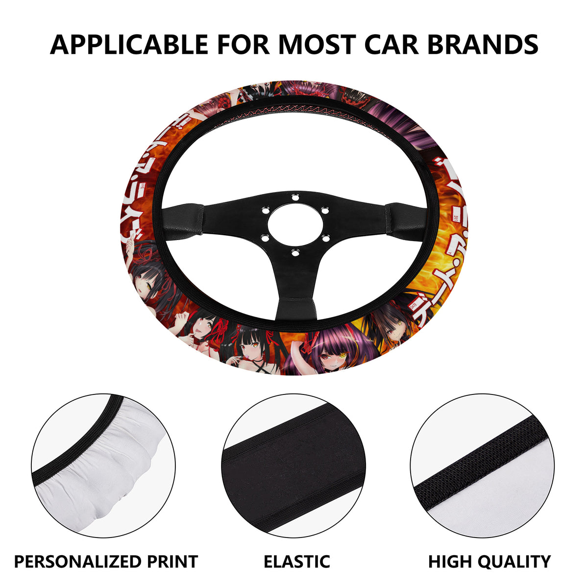 Kurumi Car Steering Wheel Cover