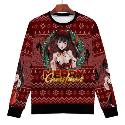 Kurumi Ahegao Ugly Xmas Sweater