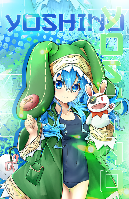 Yoshino Date A Live Graphic Poster