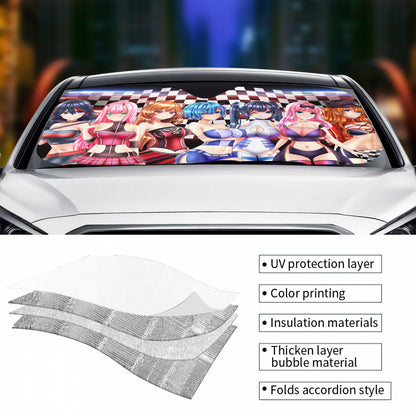 Racer Girls Sunshade