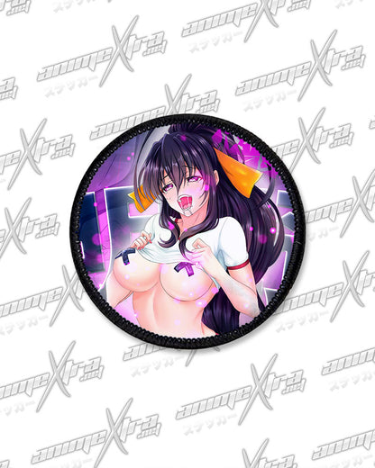 Ahegao Akeno Round Patches