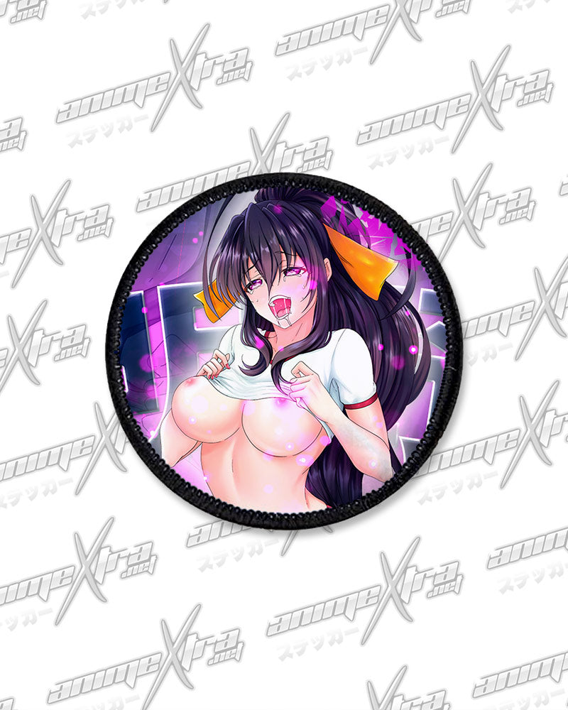 Ahegao Akeno Round Patches