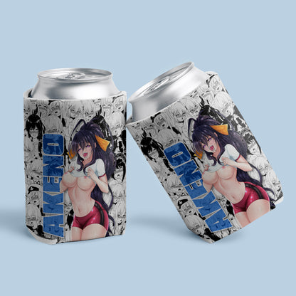 Ahegao Akeno Can Coolers