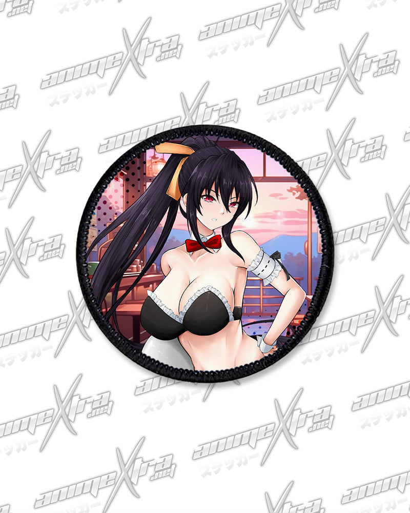 Akeno Maid Round Patches