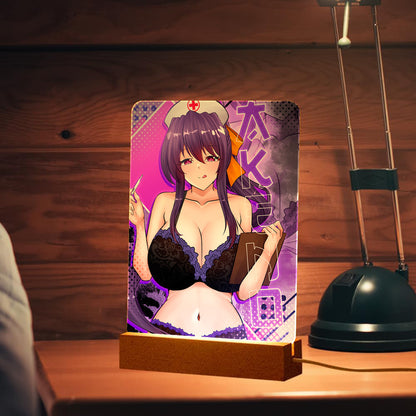 Akeno Nurse Photo Lamps