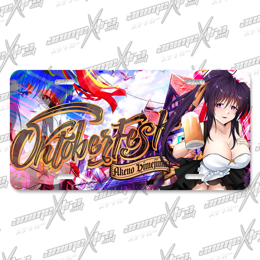 Akeno Oktoberfest License Plate