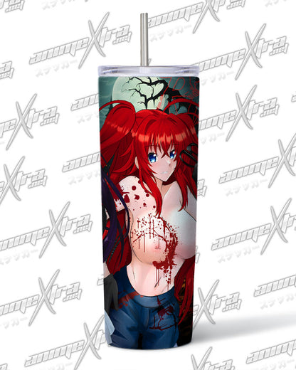 Halloween Akeno Rias Chucky Glow in the Dark Tumbler