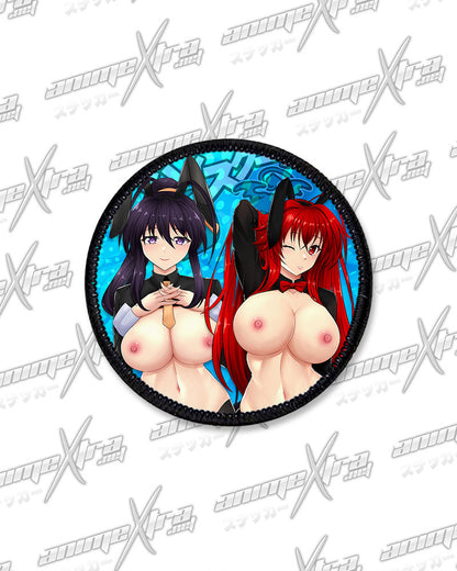 Akeno Rias Reverse Bunny Round Patches