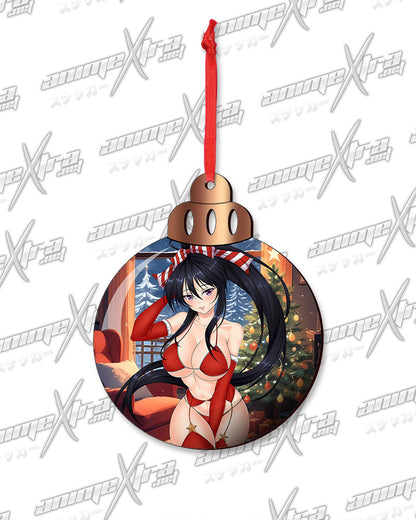 Akeno Ribbon Christmas Ornaments