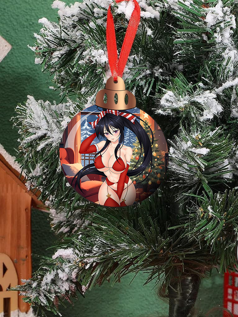 Akeno Ribbon Christmas Ornaments