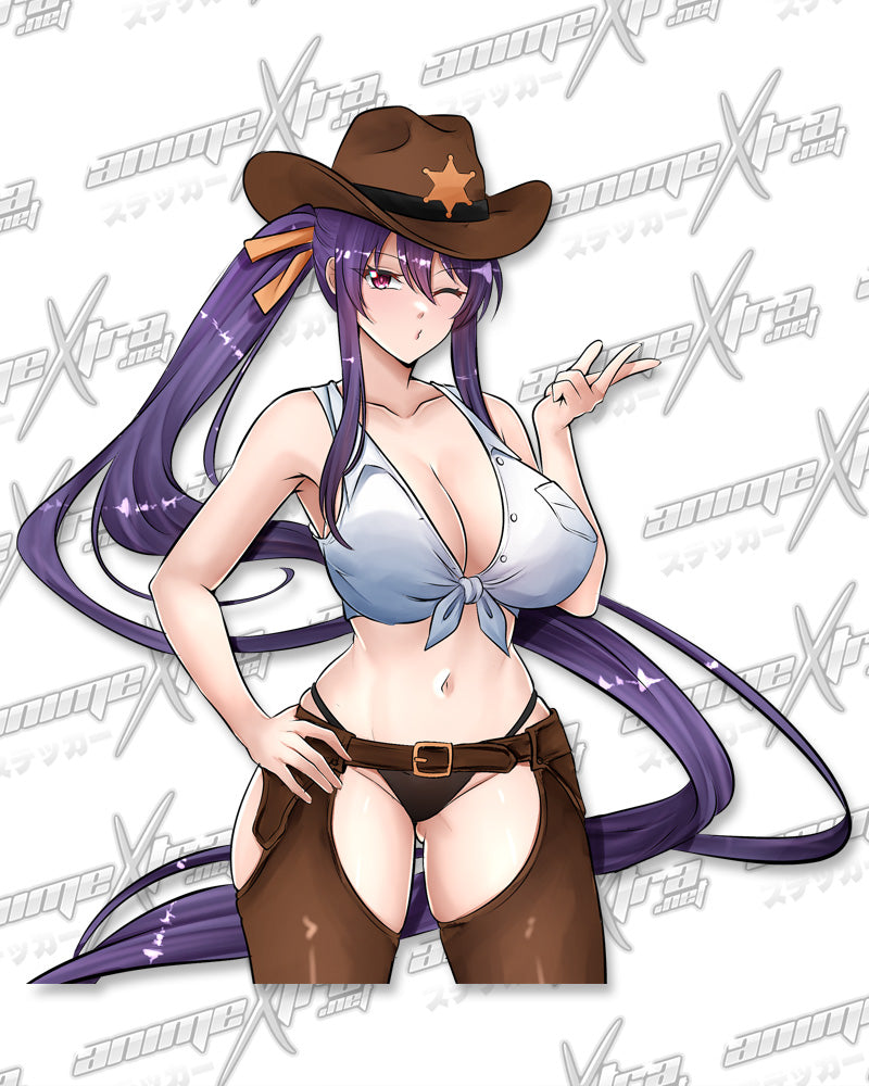 Akeno Western Waifus KissCuts