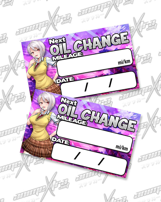 Alice Nakiri Oil Change Stickers