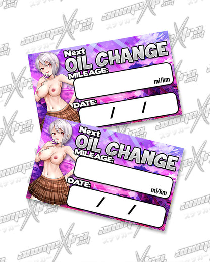 Alice Nakiri Oil Change Stickers