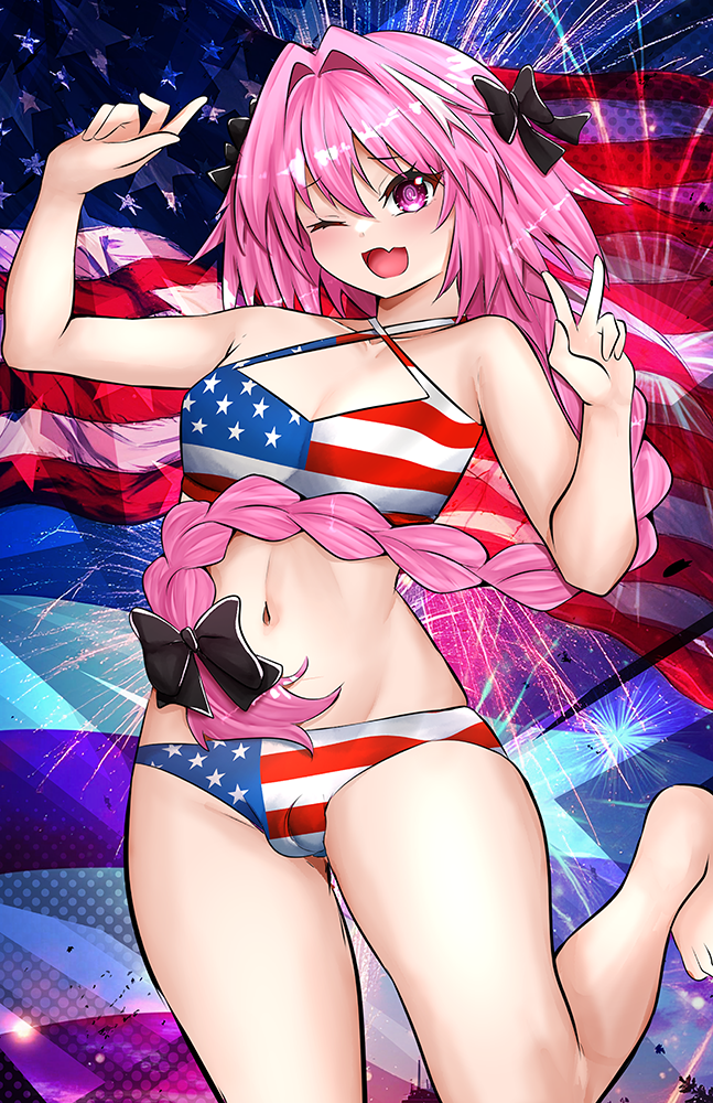 Astolfo Patriot Bikini Poster