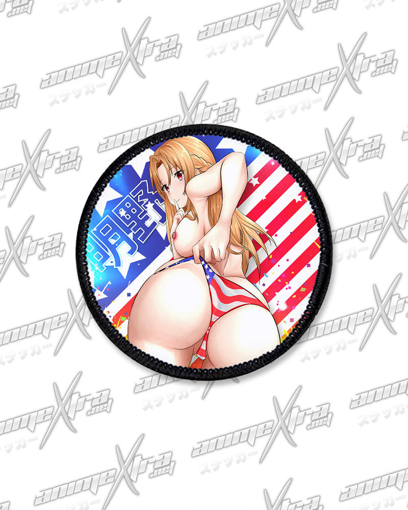 Asuna American Booty Round Patches